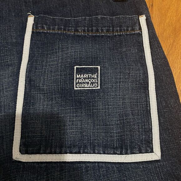 VTG Marithe Francois Girbaud Y2K Denim Baggy Rare 3 Shuttle Tape Skater Jeans - Picture 9 of 16